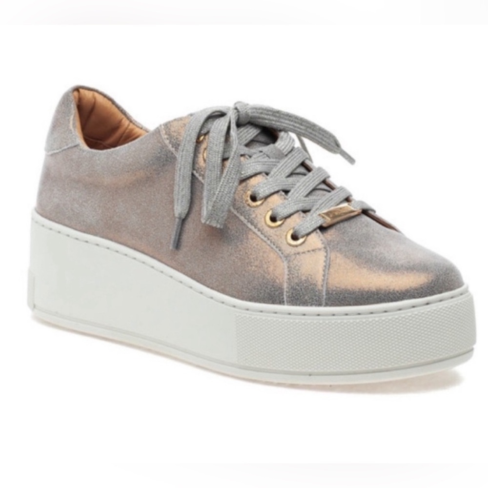 J/Slides Maya Bronze Leather Sneaker